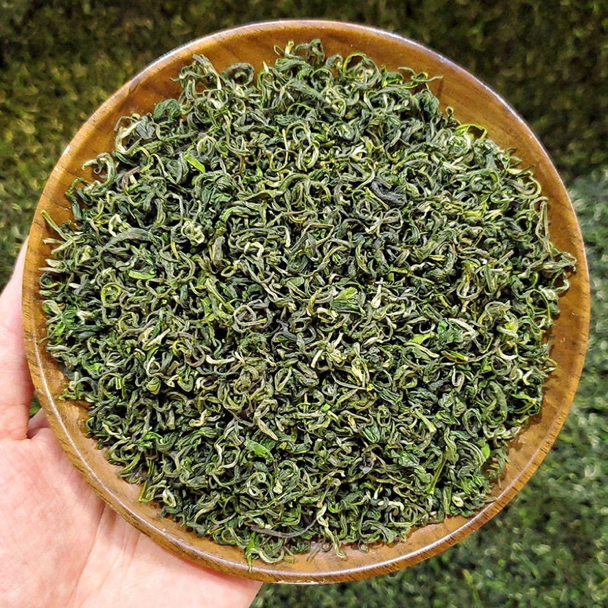 【碧螺春绿茶】2022新茶雨前炒青绿茶碧螺春自己喝茶叶 茗老汉 500克