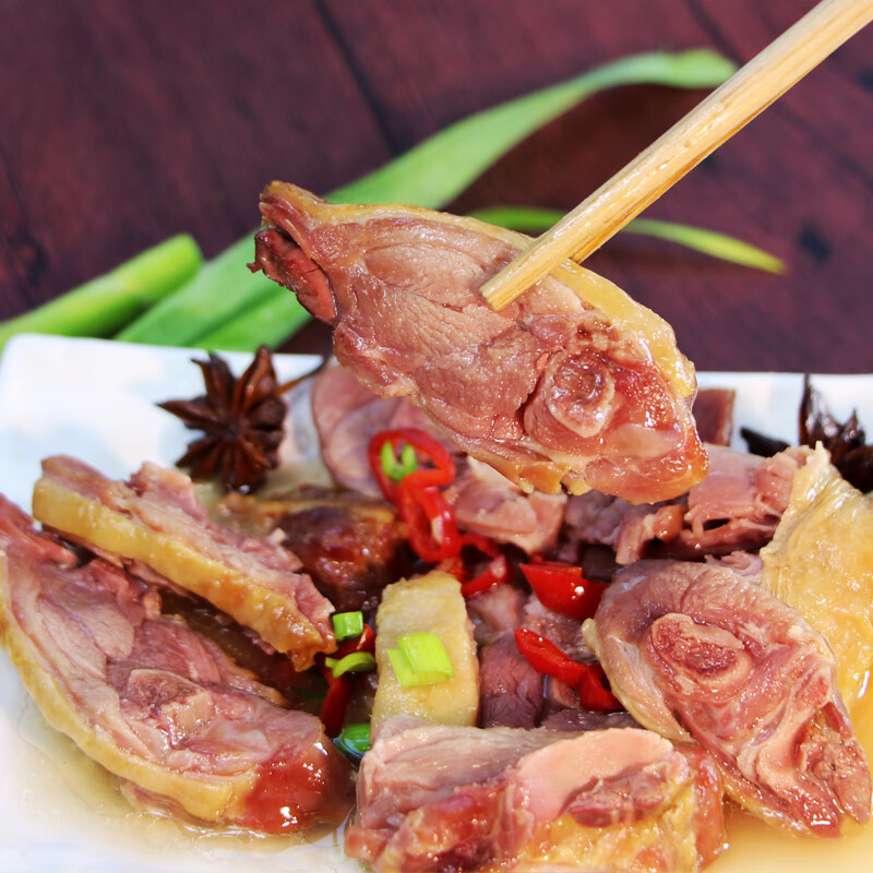 年货美食安徽腊鸭咸鸭风干板鸭腊鹅咸鹅鸭手工腌制腊板鸭整只腊味