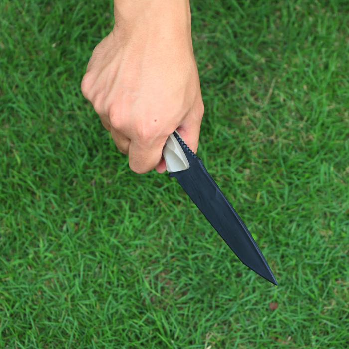 橡胶刀 塑料菜刀训练刀模型刀军训器材 舞台道具小品表演儿童软刀