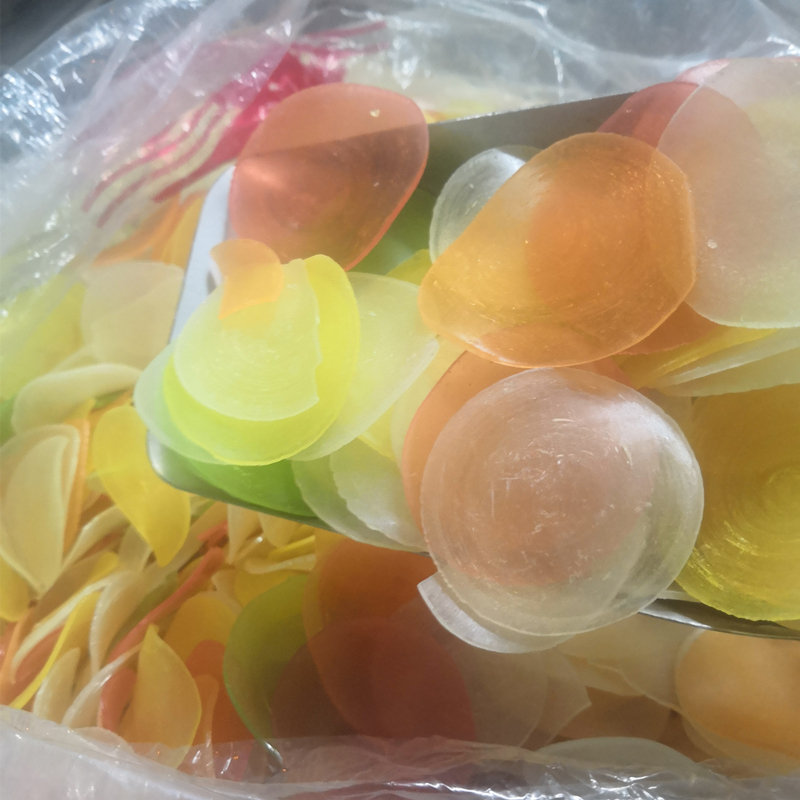 童年回忆虾片彩色虾片自己油炸炸虾片半成品膨化特产生龙虾片 油炸后