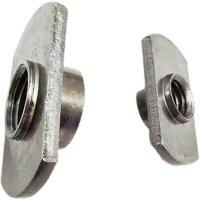 t型螺母t帽钣金定位家具螺帽m4m6m8m10m12切边带定位圈焊接碳钢 m12