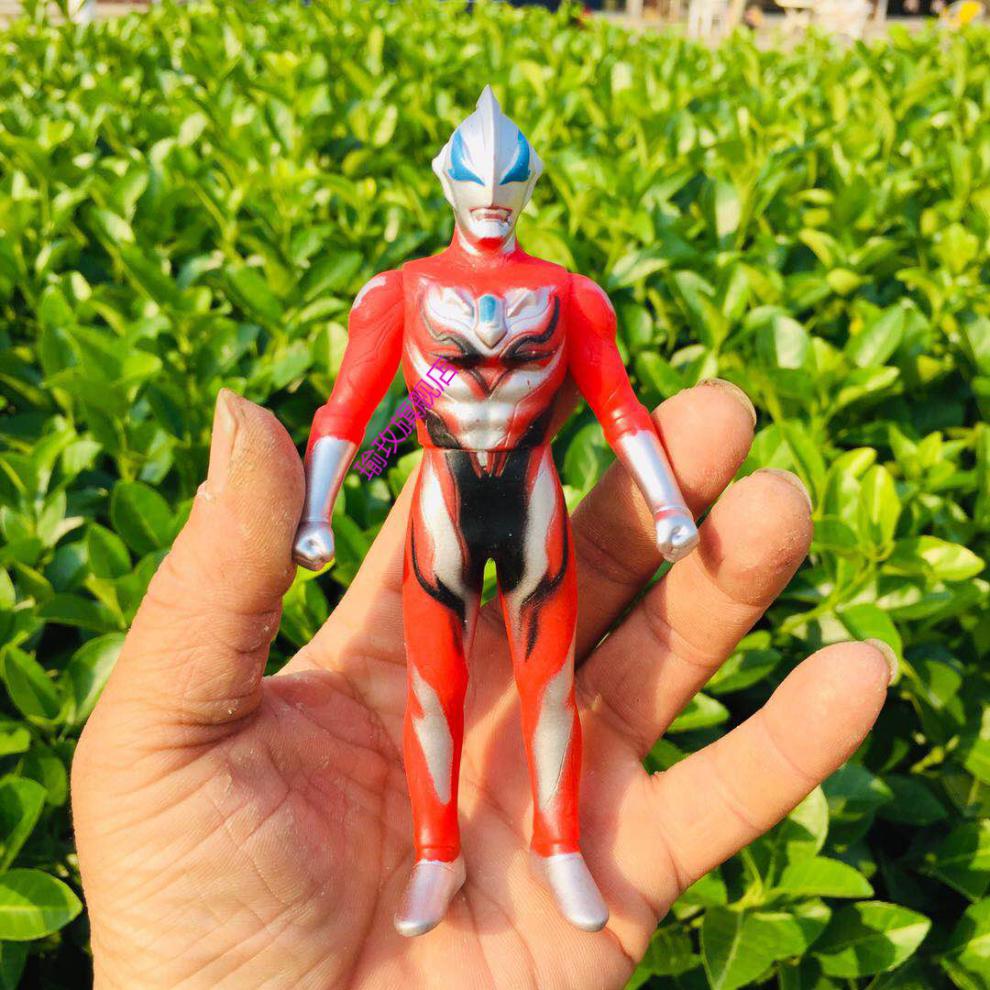 奥特曼软胶欧布泰迦捷德赛罗银河托雷基亚迪迦玩偶人偶模型玩具 粉红