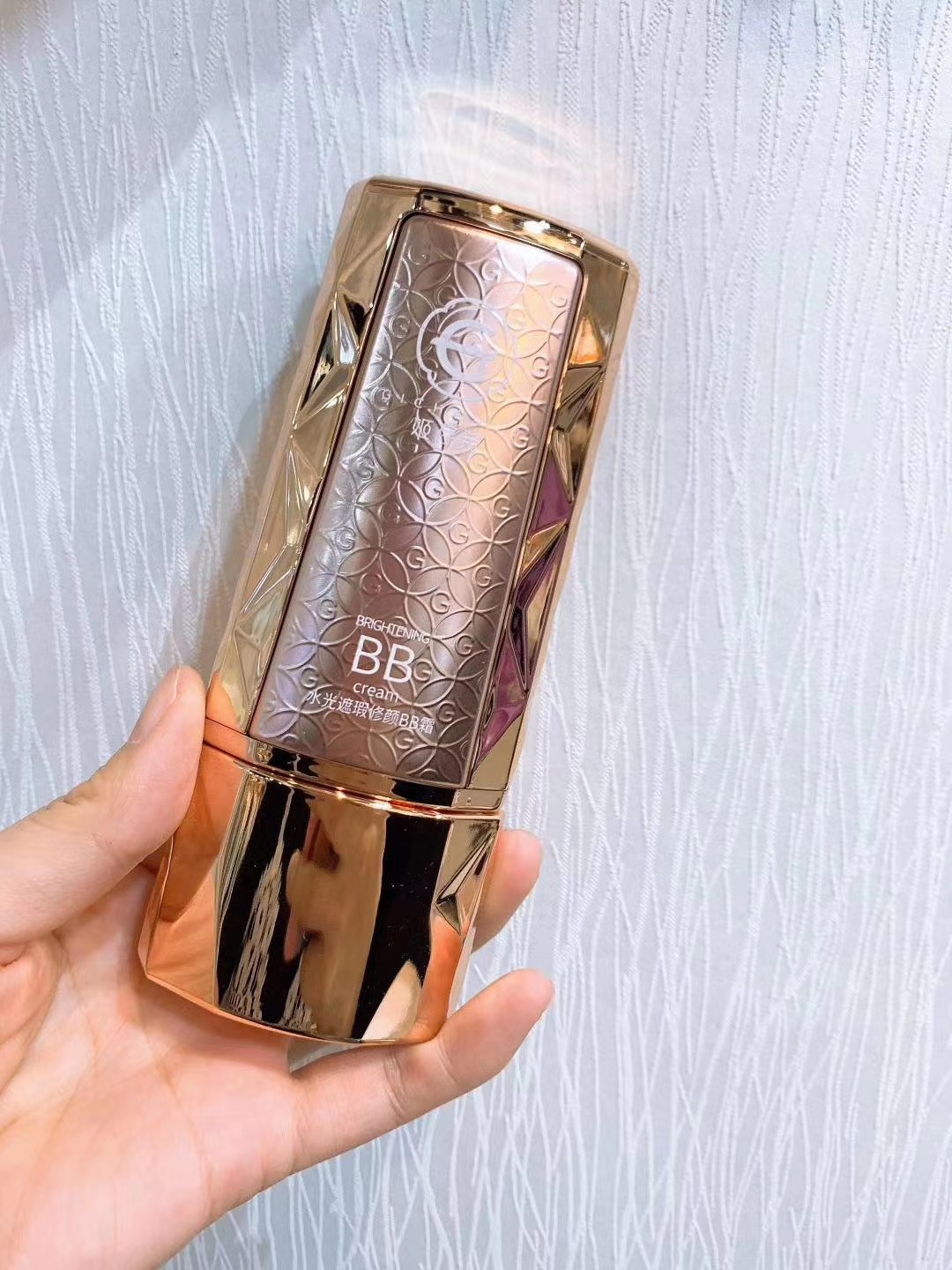 姬存希小晶钻水光bb霜 男女学生面部全身防晒 spf   清透隔离防晒霜乳