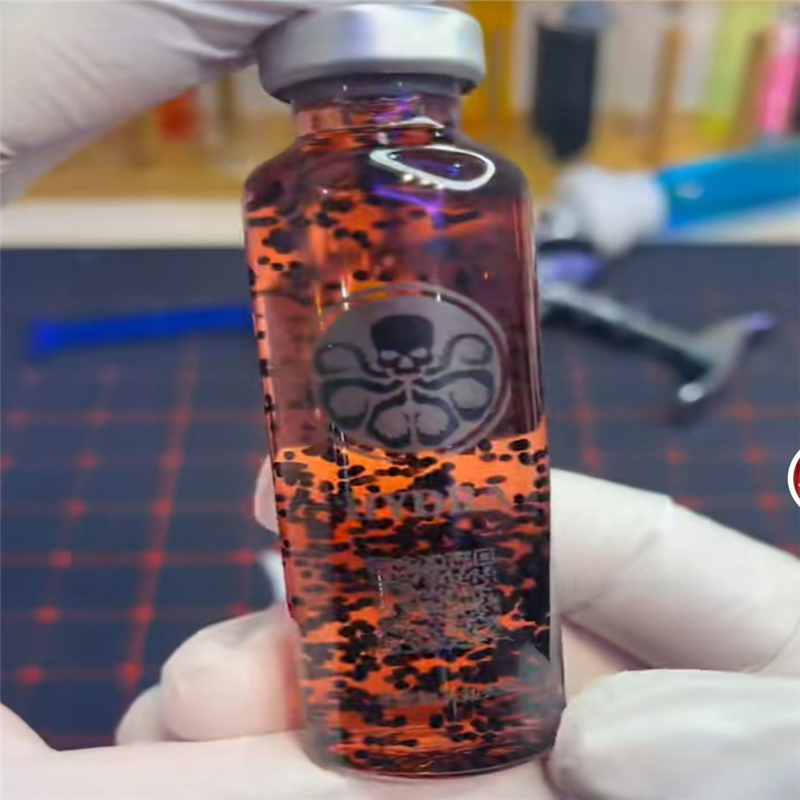 生化危机病毒模型套装毒株标本模型透明玻璃瓶手工制作螺旋体儿童玩具