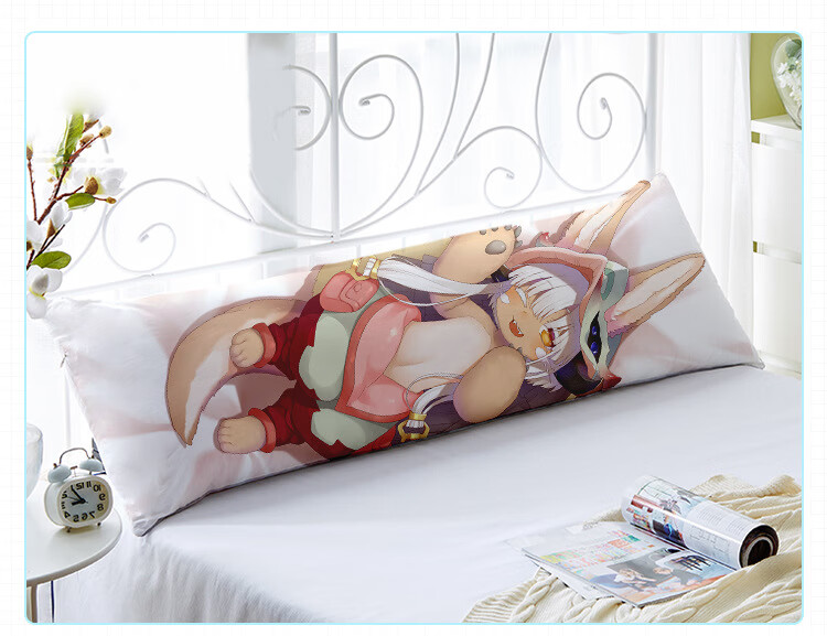 周边来自深渊娜娜奇等身抱枕靠枕二次元周边 聚酯面料双面 50*160