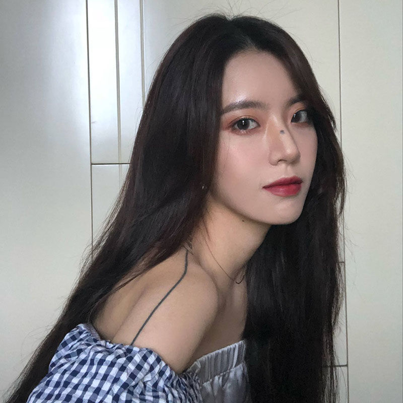 fanfushi 范富诗假发女长直发隐形无痕中分黑长直仿真网红长发韩国