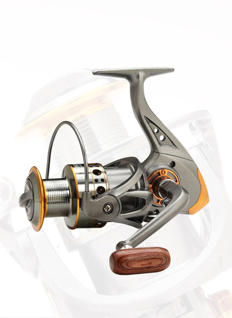 飞鸽纺车轮进口全金属线杯13轴渔轮鱼线轮达瓦海竿钓渔鱼竿渔鱼具同款