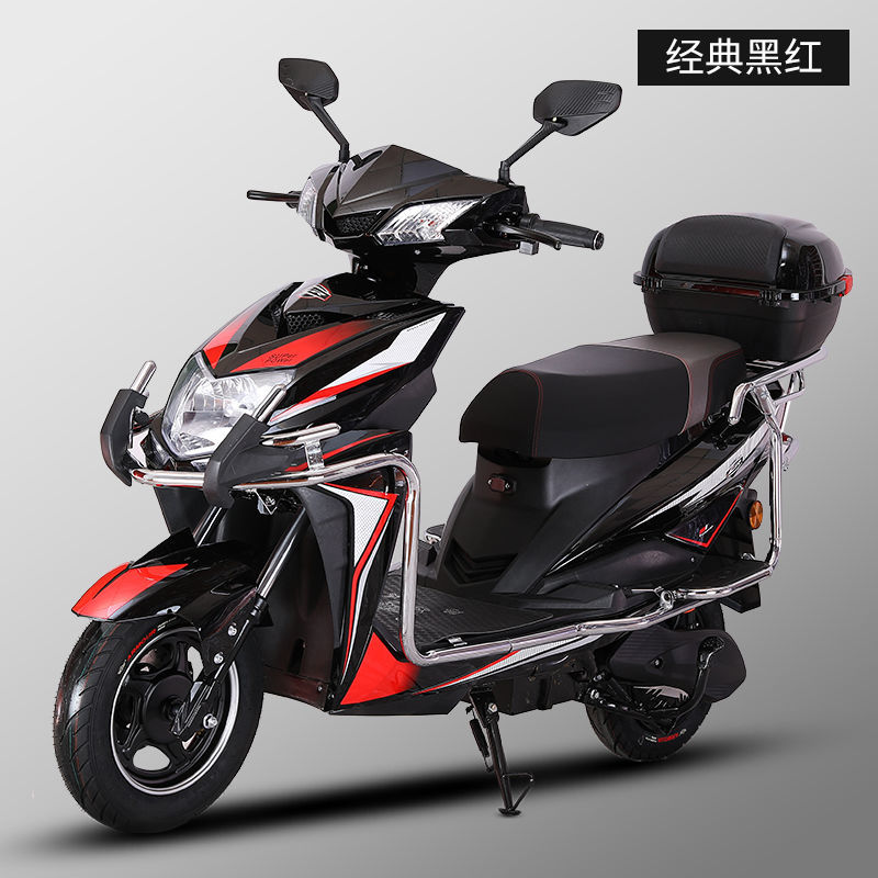 小刀电动车60v72v两轮电摩托踏板外卖长跑同款大功率电瓶车男女代步