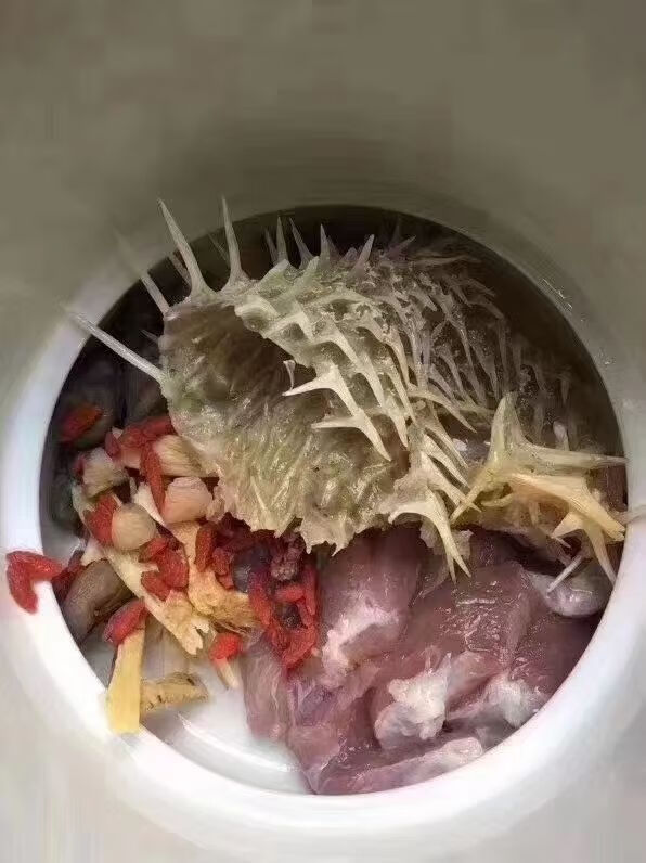 江刺龟皮刺龟鱼皮刺豚皮海胆皮海产干货海煮汤 半斤3个左右刺龟皮