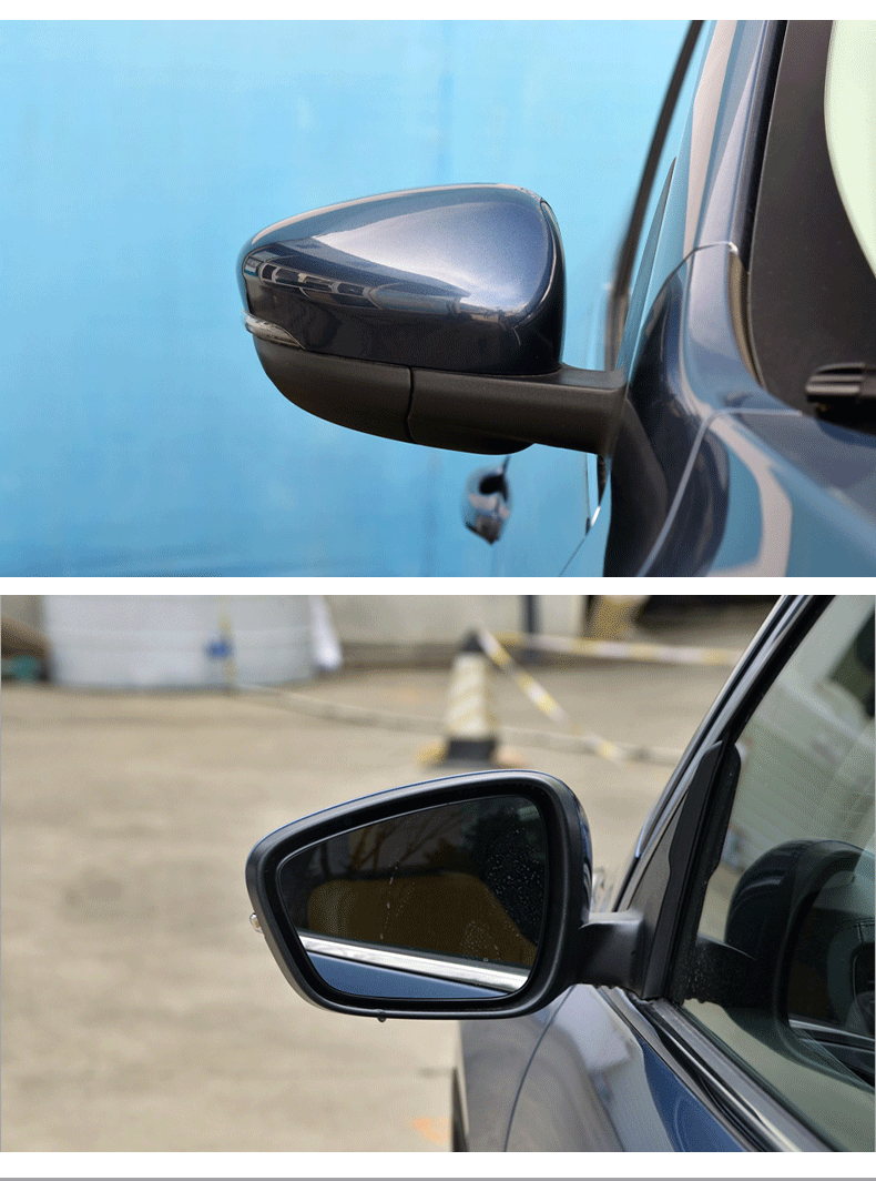 适用于福特锐际左右带烤漆倒车镜后视镜反光镜折叠总成 十一插 副驾驶