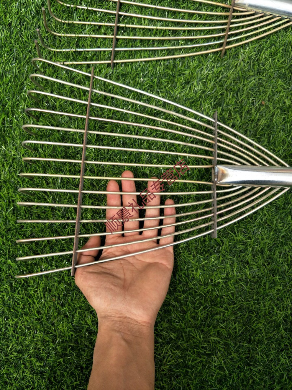 唯友(weiyou)农用搂草耙子钢丝大耙子 杂物耙松土耙 园林园艺工具草坪