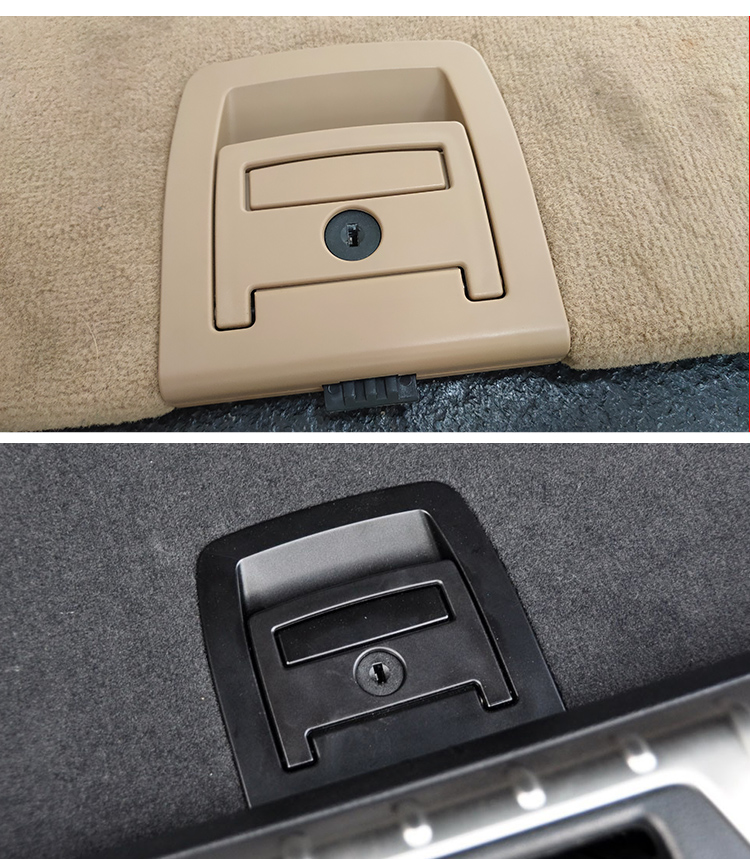 洛逸 适用于宝马x5x6后备箱拉手盖板e70e71行李箱把手f15f16尾门备胎