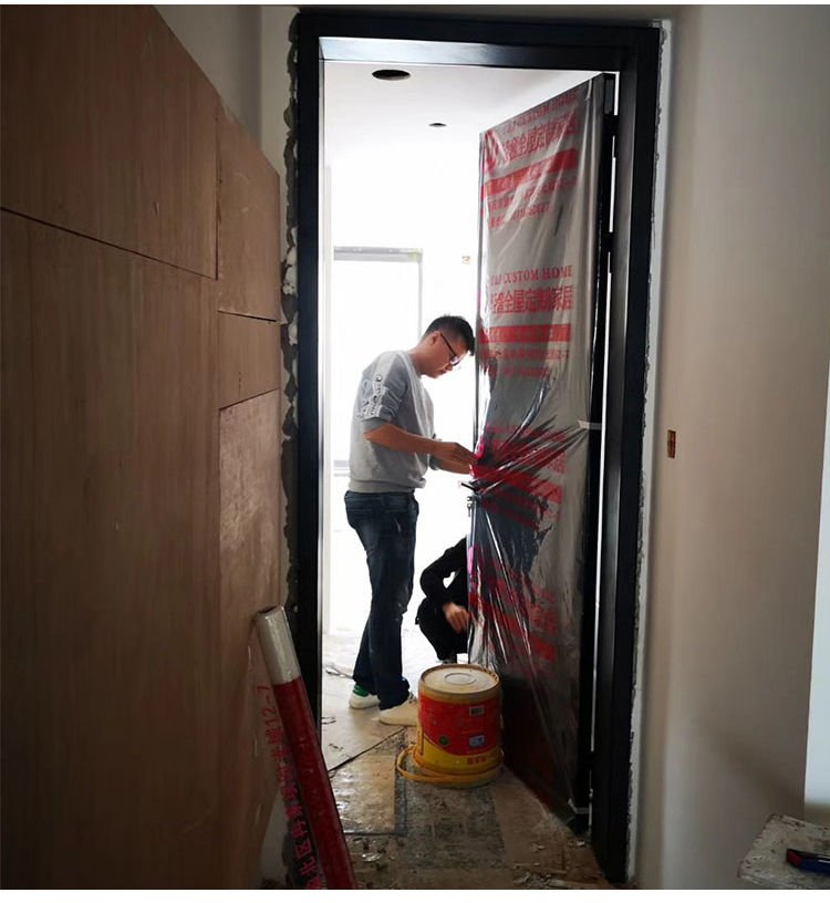 装修玻璃窗户保护膜瓷砖家具防尘膜喷漆用遮蔽膜自粘门窗贴透明膜