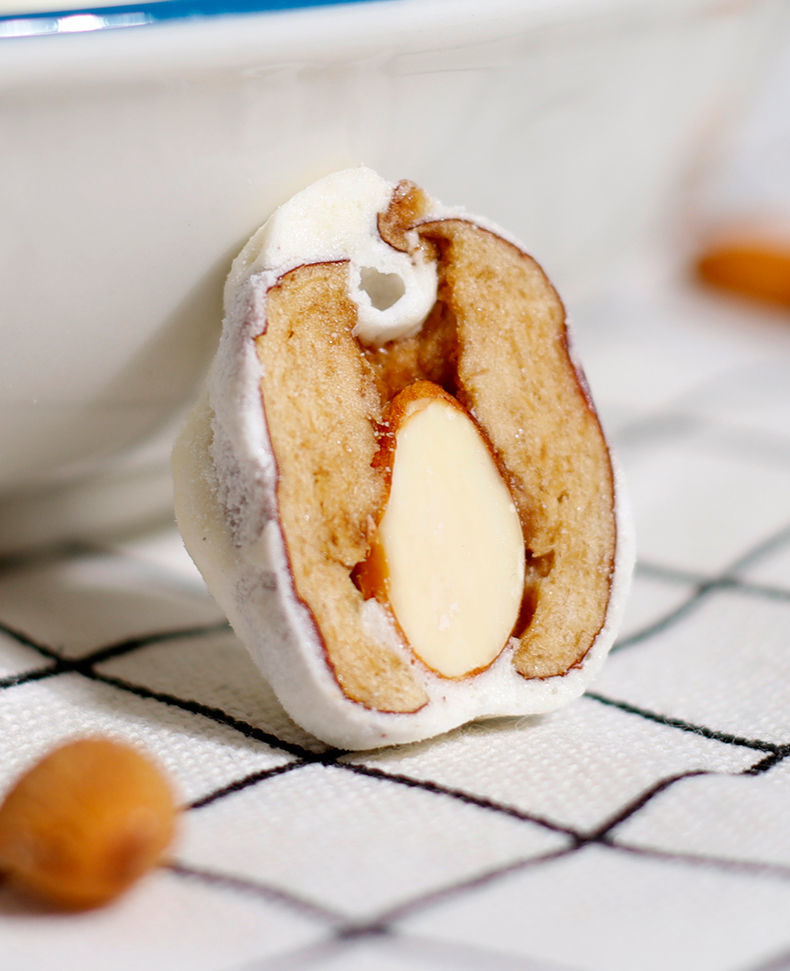 奶酪枣夹杏仁奶枣网红抖音炒奶枣炒货巴旦木夹心奶酪新疆红枣零食