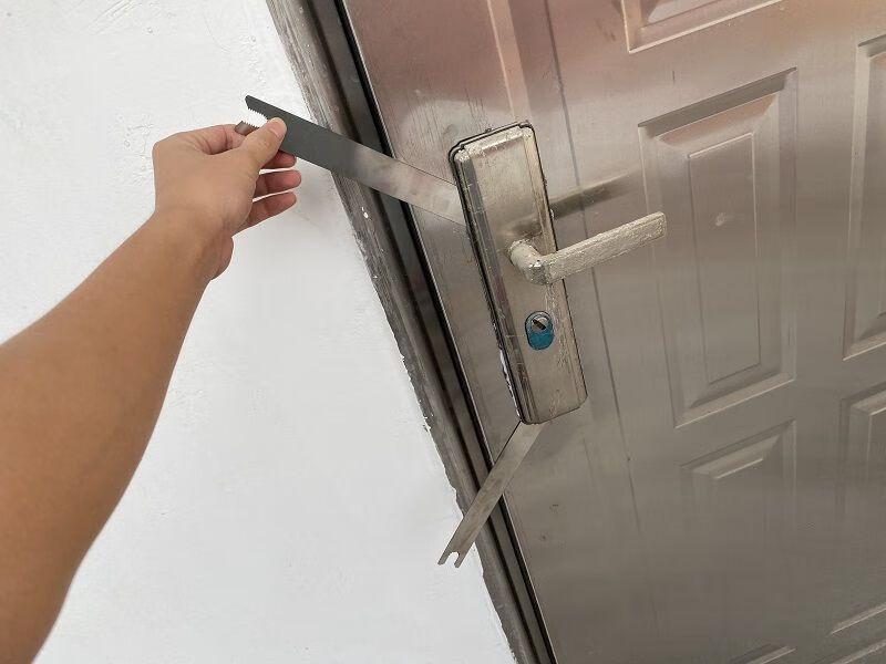 开锁万能工具锁匠拆面板工具防盗门卸把手手动工具 拆面板两件套 猫眼