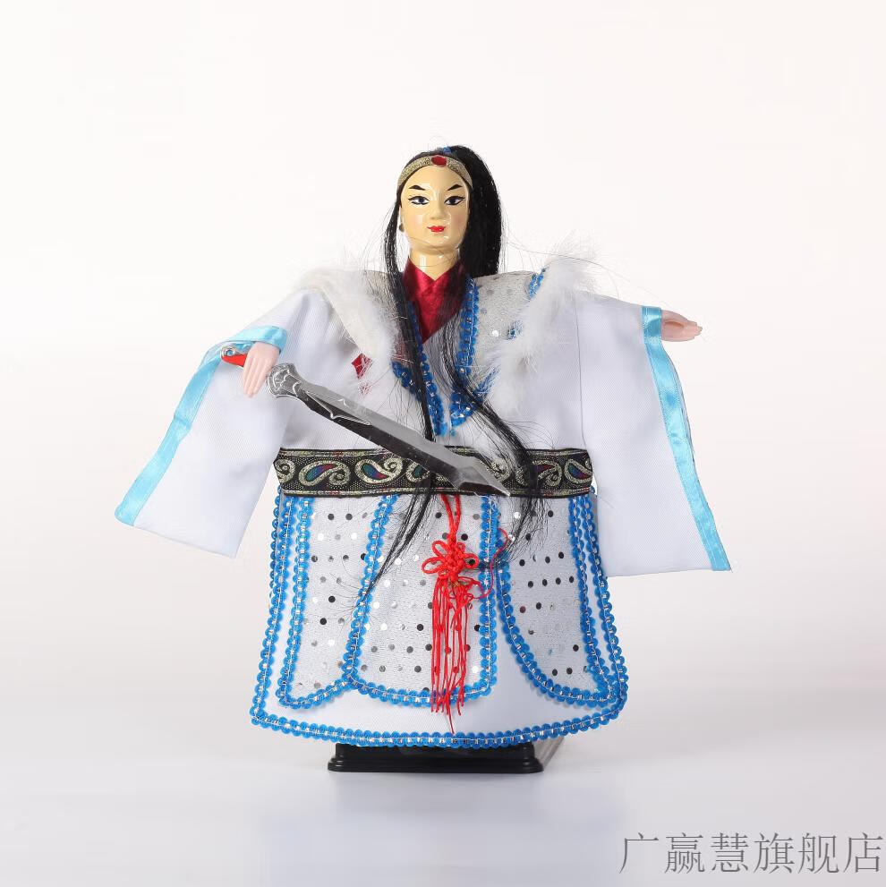 霹雳布袋戏木偶娃娃玩具人偶新款海伤君史艳文掌中玩偶风格红色青阳子