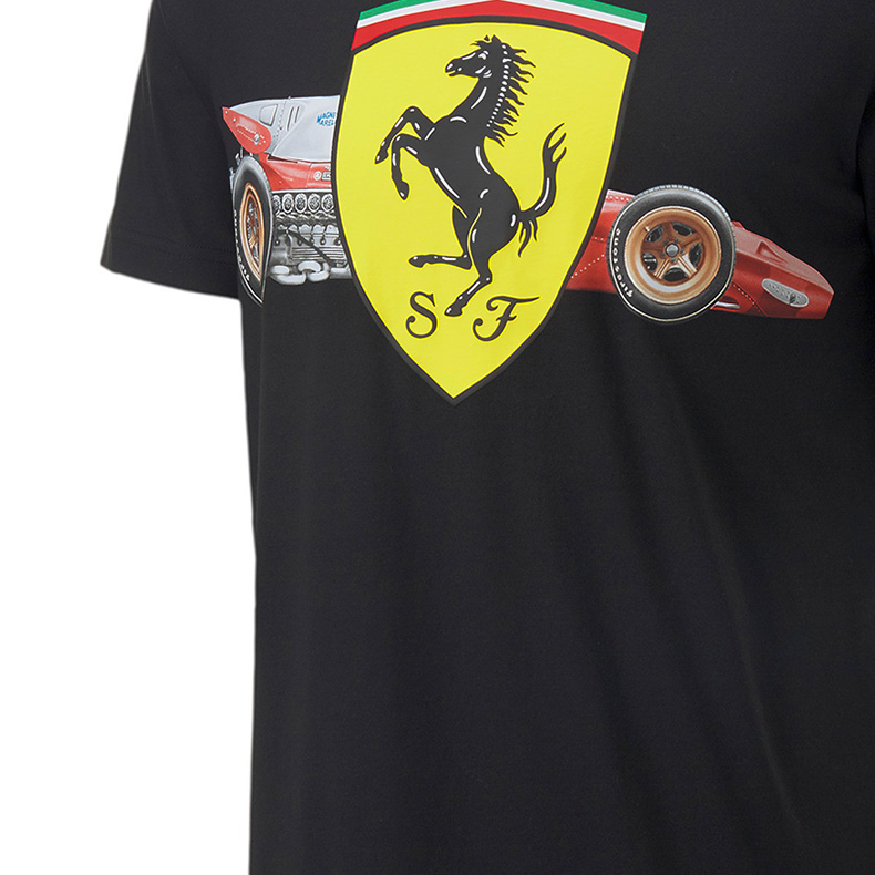 胜道运动 puma彪马短袖t恤男2022夏季新款ferrari法拉利联名上衣