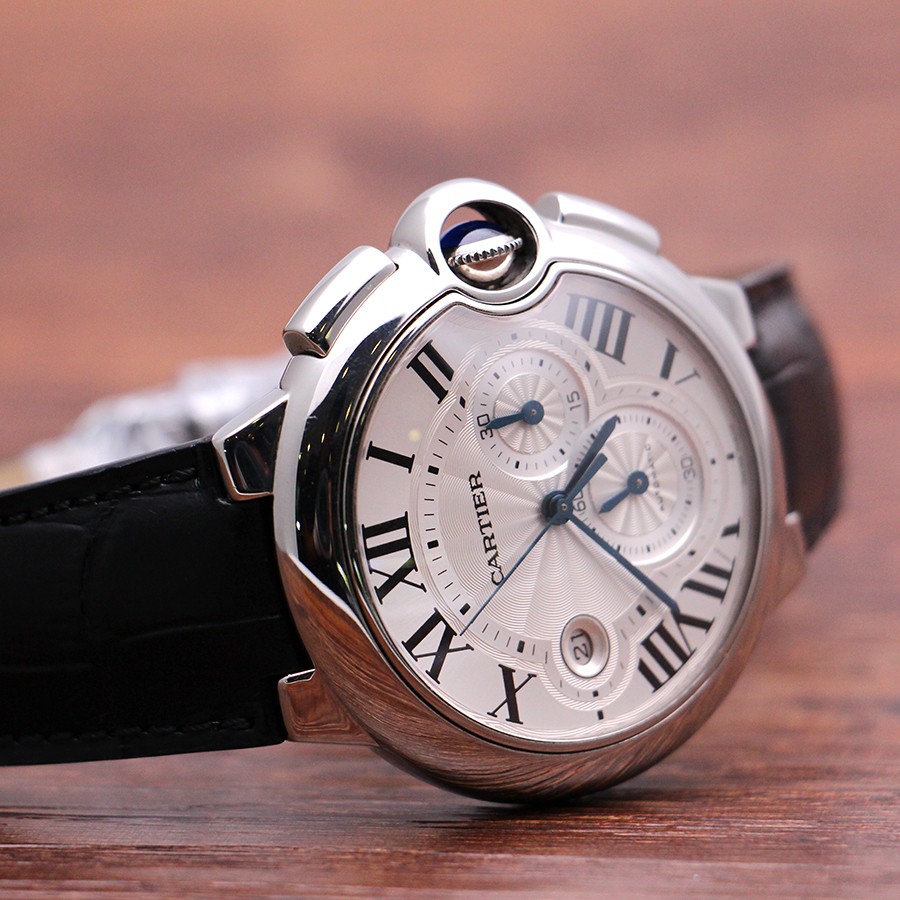 二手95新卡地亚蓝气球系列w6920078手表44mm钟表男表机械表hykdyc47