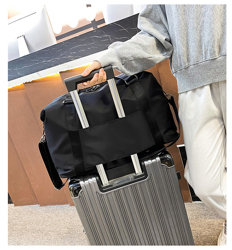 旅行包大容量女轻便大出差旅游手提袋子装衣服的包包外出行李袋宝石蓝