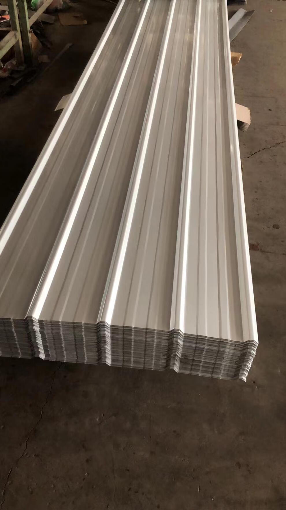 3003防腐铝瓦楞板合金屋面厂房瓦片屋顶铝瓦定制铝合金瓦 彩铝滴水