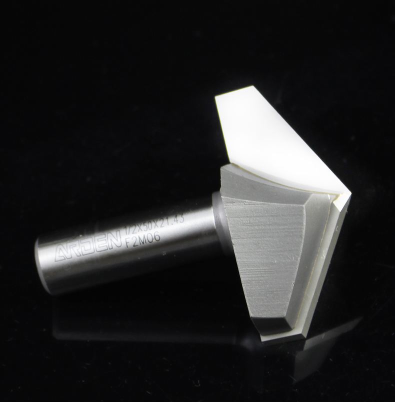 木工3d雕刻刀具 橱柜门板45° 60° 120° 150度v型铣刀 1/2*22*150