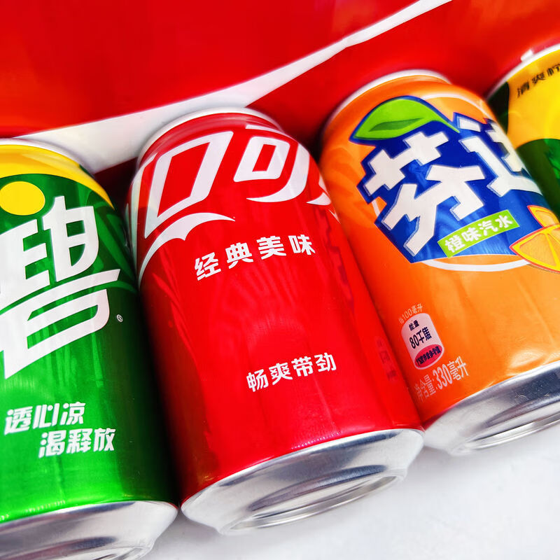 可口可乐雪碧芬达碳酸饮料汽水罐装330ml易拉罐团购 雪碧 12罐【图片