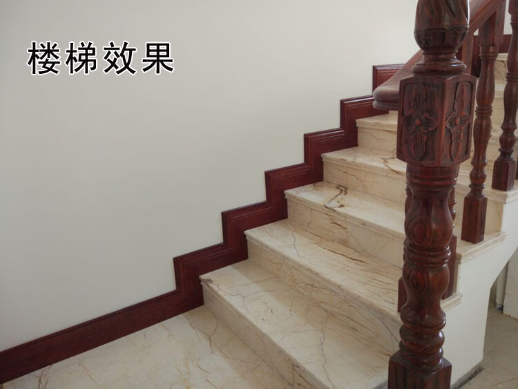 踢脚线1012cm白色实木地脚线151820公分贴角线下单片数运费咨询客服拿