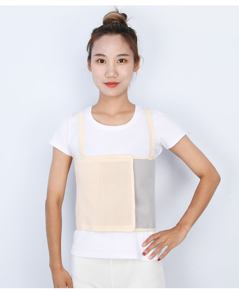 肋骨骨折固定带胸部手术康复护胸椎绑带外翻矫正透气护具男女儿童 全