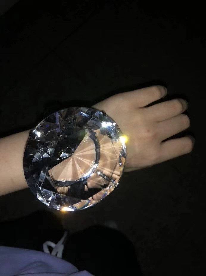 520搞怪礼物送闺蜜创意水晶大钻戒恶搞怪生日礼物仪式感求婚送女生