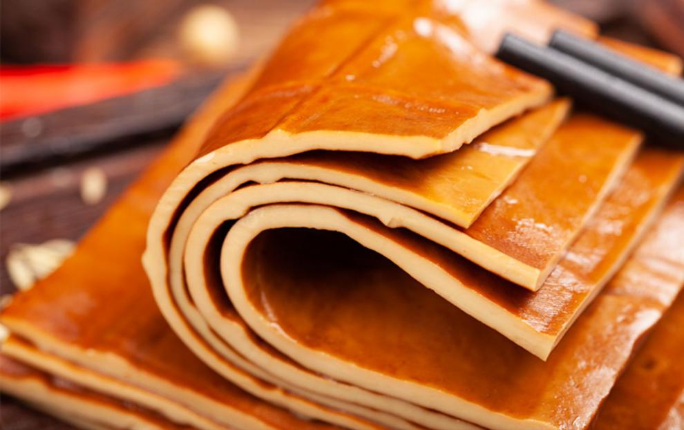 牛皮豆干五香豆腐干零食豆皮烧烤凉拌串串火锅食材四川特产香干 500克