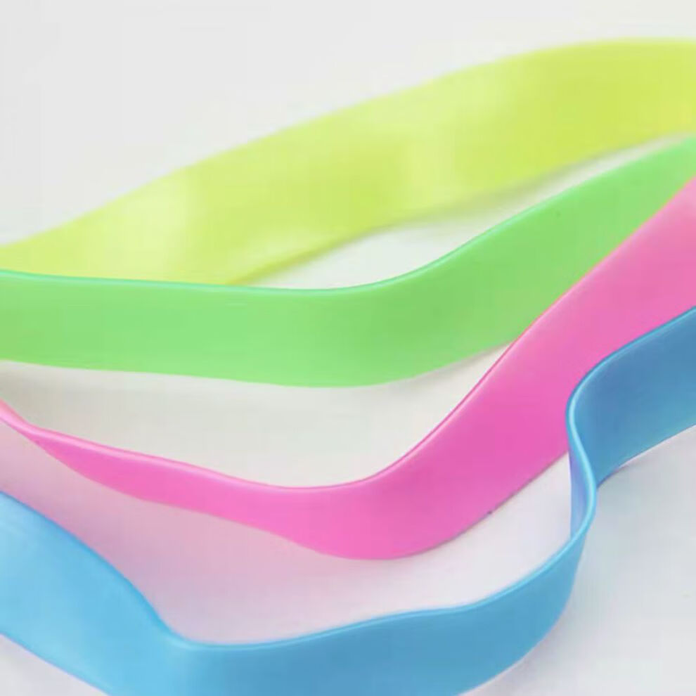 学生跳皮筋多彩儿童绳彩色橡皮筋运动健身跳绳耐用高弹力皮筋 黄色 10