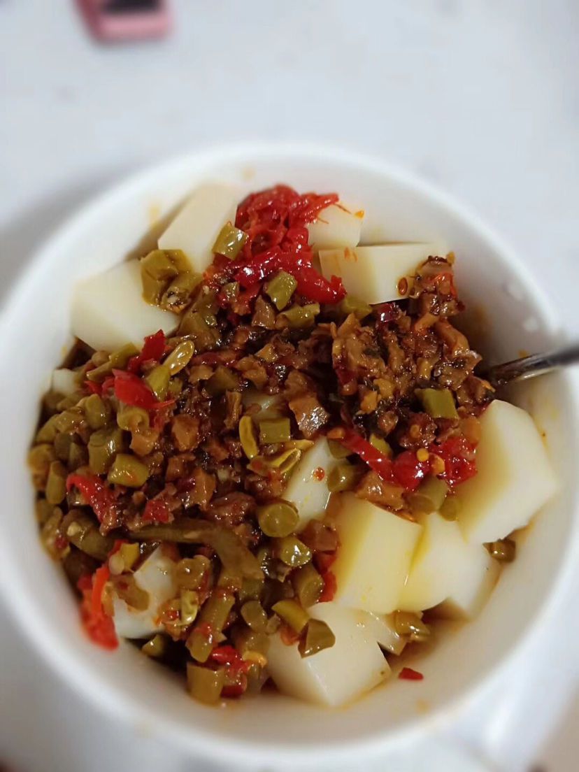 米豆腐湖南湘西特产吉首龙山里耶永顺特色小吃农家湘西米豆腐3盒共