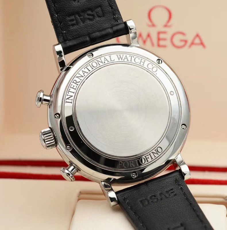 二手95新万国iwc男表柏涛菲诺系列商务时尚休闲自动机械腕表iw391007