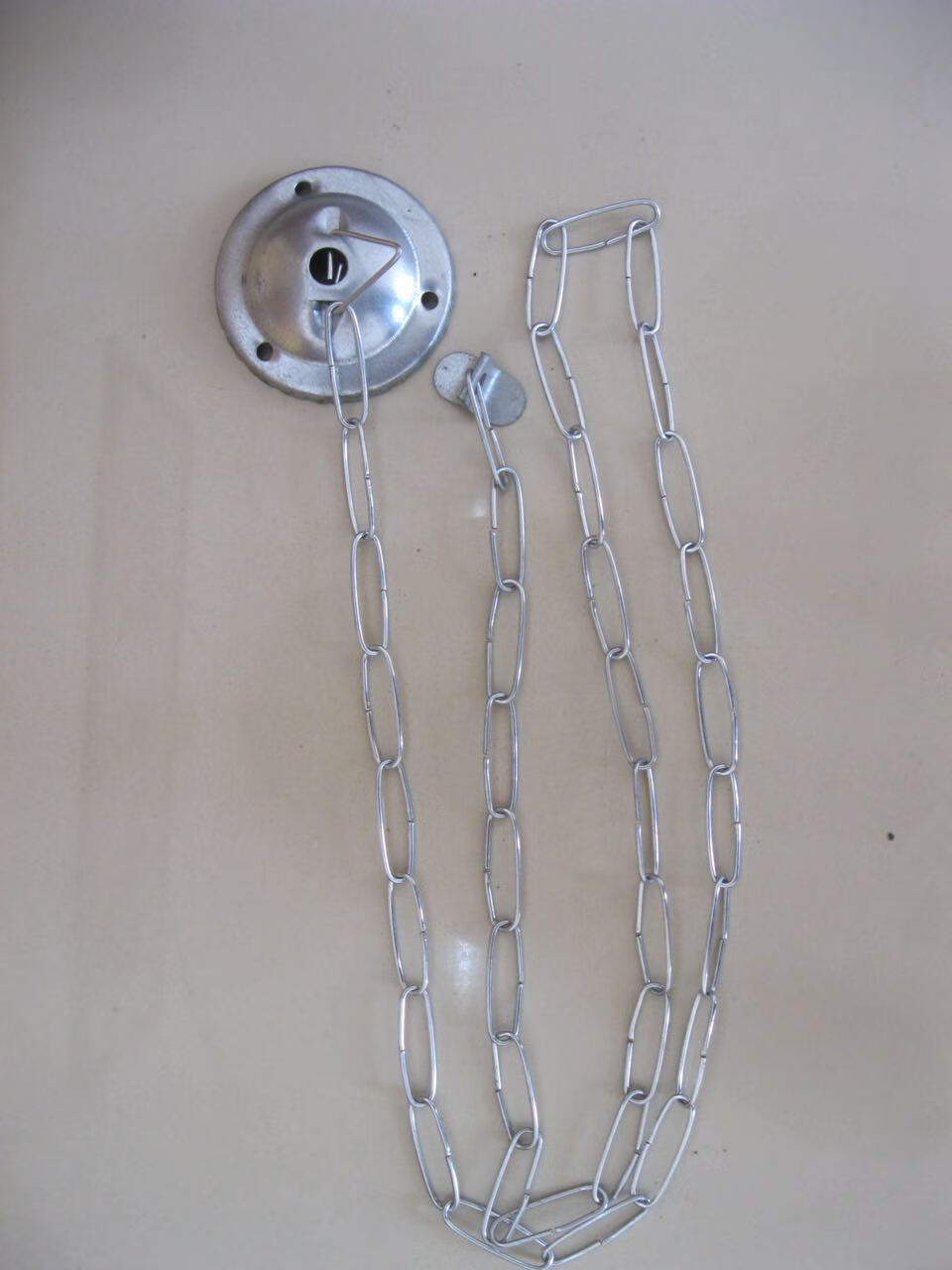 t8一体化吊链灯具配件应急灯链条支架灯日光灯架镀锌铁链吊灯链子 86