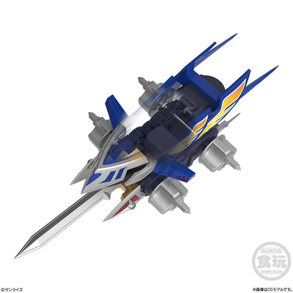 万代bandai 食玩 smp battle1 sad 激斗战车 铠辉&速飞龙&轰月零式