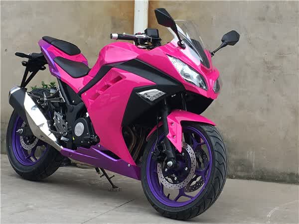 定制国4小忍者200cc摩托车400cc电喷摩托大跑车350战隼水冷双缸可上牌