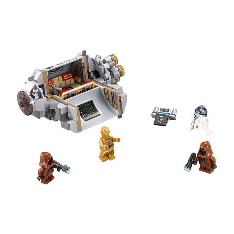 乐高lego 星球大战 star wars 星战系列 绝版 儿童拼装积 75301 卢克