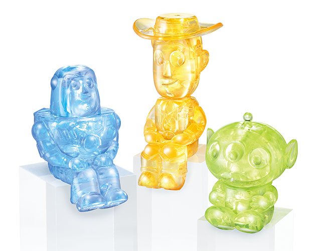 hanayama水晶拼图现货立体3d水晶拼图凯蒂猫美乐蒂双子星库洛米大耳狗