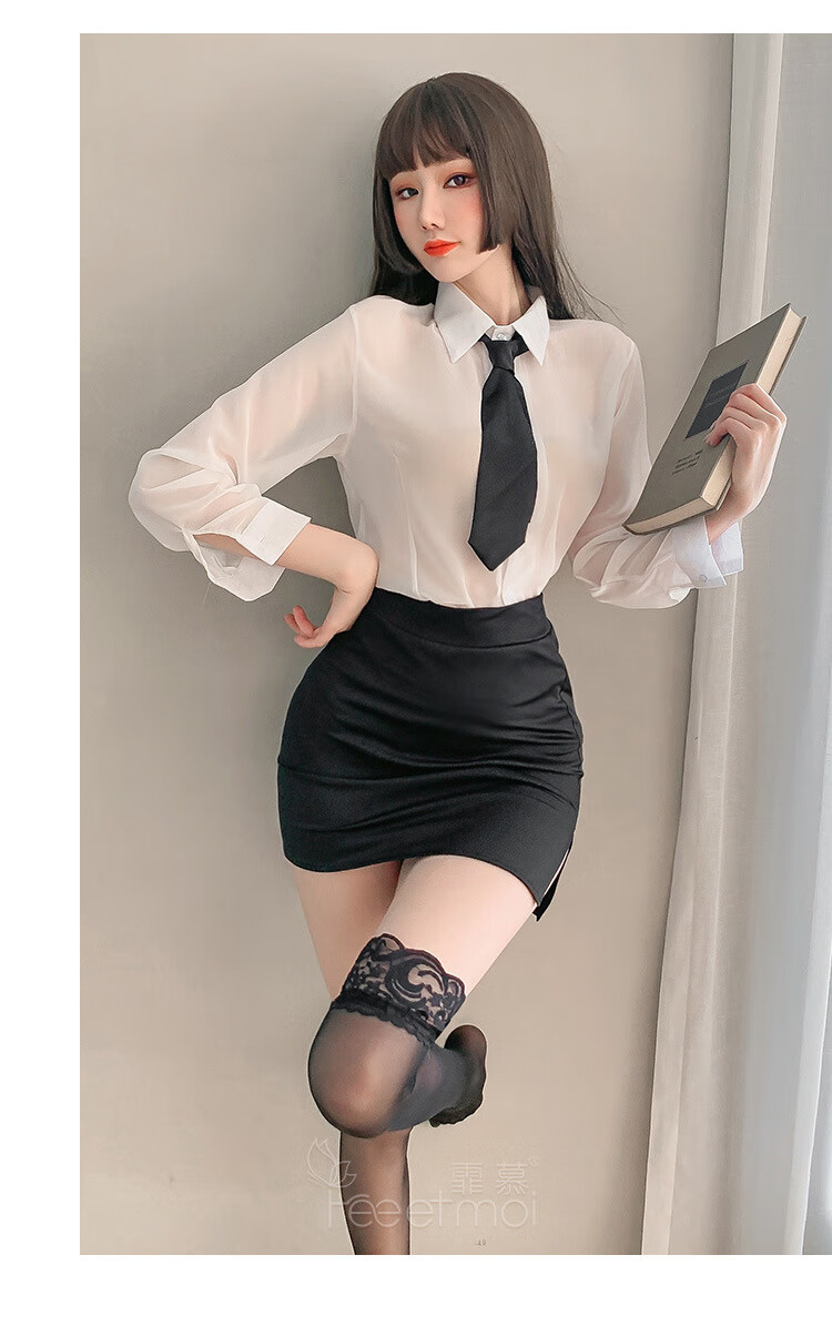 霏慕 情趣内衣女性感睡衣风情制服诱惑透视秘书套装角色扮演女6967