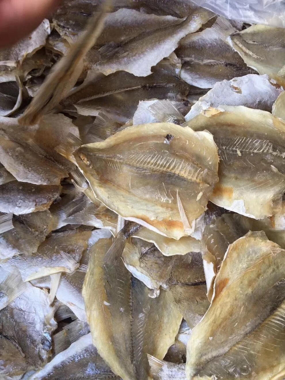 多味鱼干微甜烤鱼片烧烤店专用白黄花鱼片金黄线鱼 500g【图片 价格