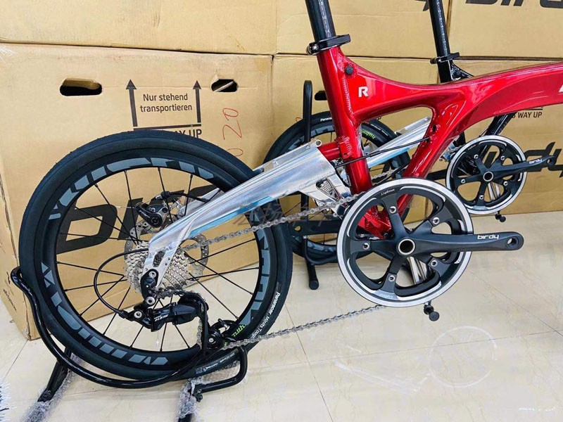 2022新款birdy鸟车birdy r 20寸 406 11速铝合金碟刹折叠自行车鸟车