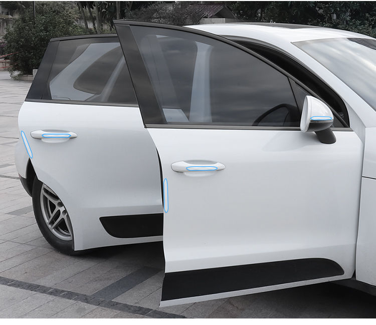 车门防撞条汽车用保护车贴车身防刮蹭防擦磕碰后视镜门边碰撞垫片