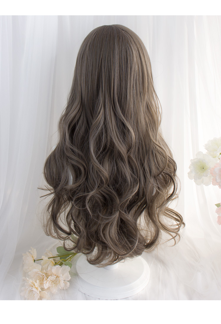 假发女长卷发温柔大波浪网红可爱洛丽塔圆脸学生仿真蓬松自然头套