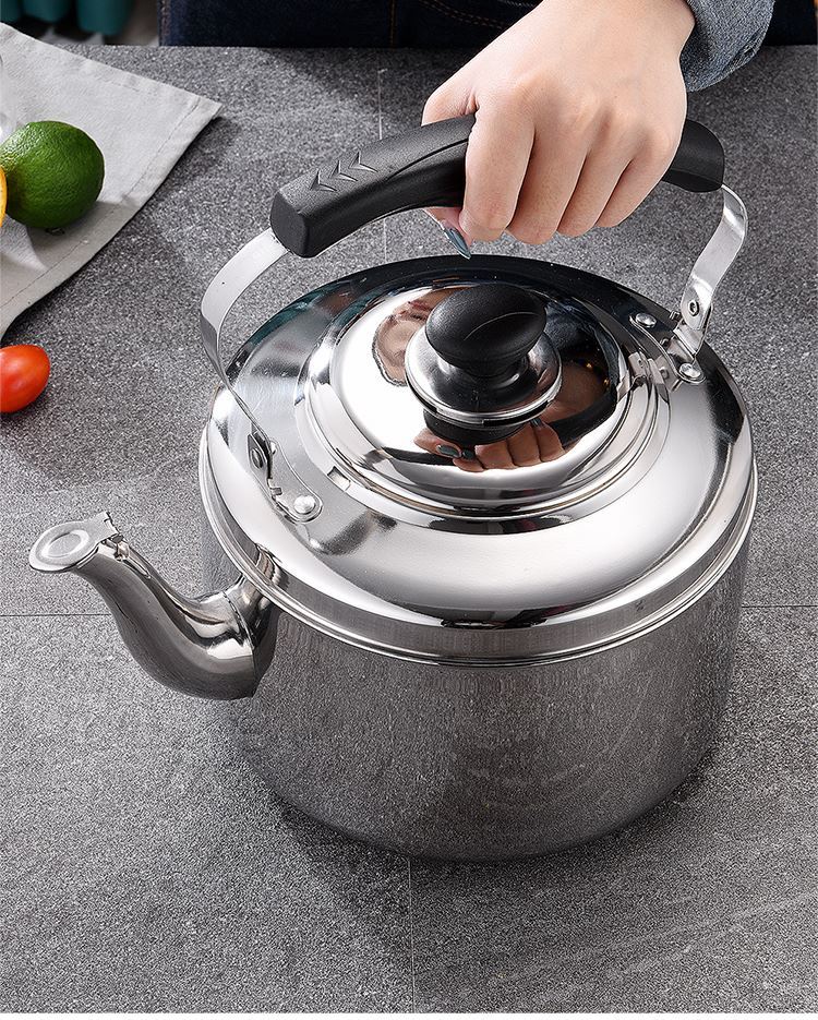 气 超厚304不锈钢烧水壶鸣音大容量鸣笛煤气天然气电磁炉茶壶煲水壶 o