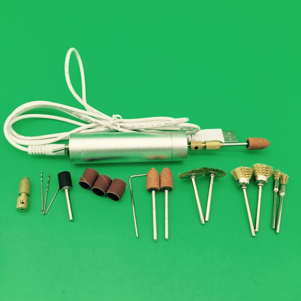 家用小型电转微型电钻迷你电磨小功率电动工具打孔迷你电磨微 usb铝转