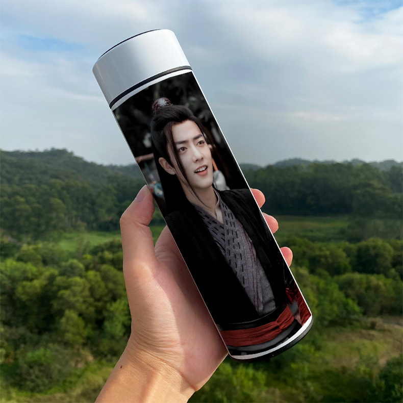 2022新款肖战同款智能保温杯 肖战同款智能保温杯签名女生水杯子定制