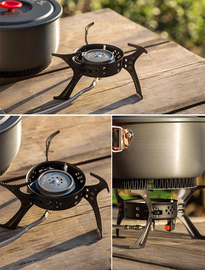 沧色炉头 飓风炉头便携户外炉具移动的小灶台野外野餐野炊气炉煤气灶