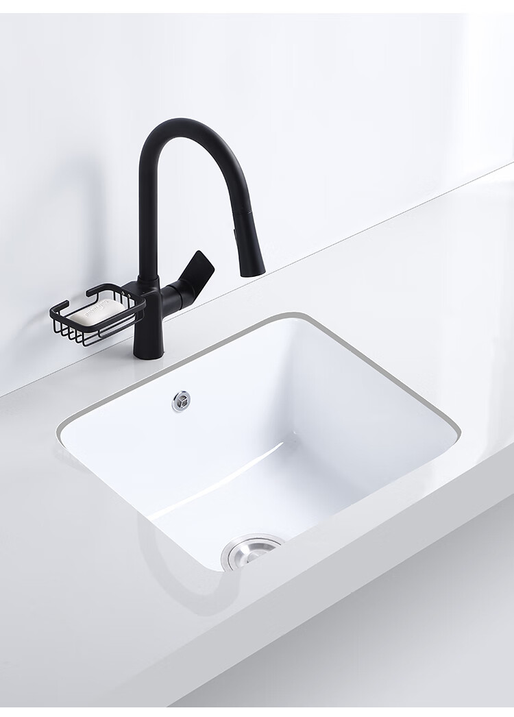 台下盆洗脸盆陶瓷台下盆洗脸池洗手池台盆超深洗衣盆方形菜盆单盆阳台