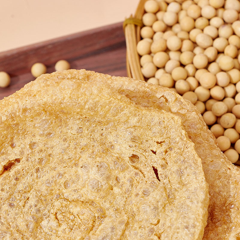 陕西特产脆豆腐火锅麻辣烫食材关东煮脆皮豆腐卤豆腐豆皮素鸡 500g