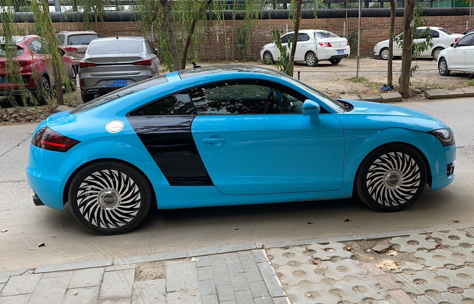 定制适用17 18 19 20寸网红悬浮轮毂适合揽胜途乐发现a6奔驰e级s级